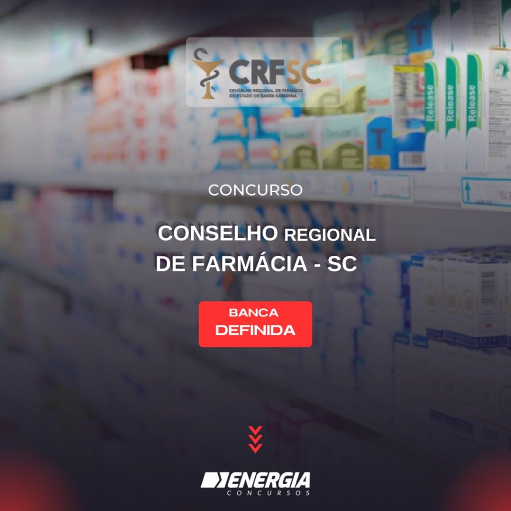 Concurso Crf Sc Banca Definida Para Novo Edital Energia